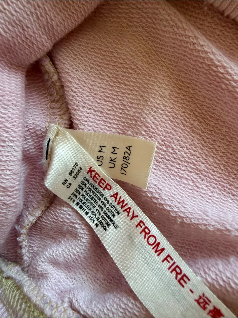 Free People Intimately Cozy All Day Harem Joggers Daytime Fireworks Med GUC Pink